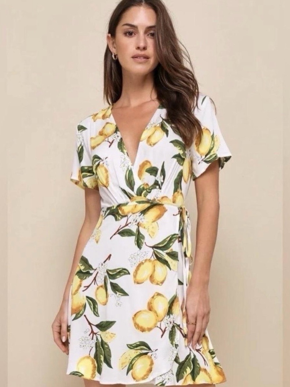 Lulus A La Tart Wrap Dress